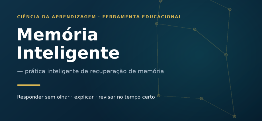 Capa da ferramenta Memória Inteligente da INOVAMED, em azul-marinho e dourado